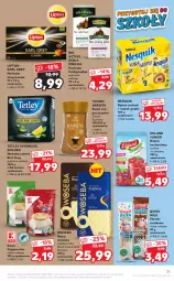 Gazetka promocyjna Kaufland - OFERTA TYGODNIA - Gazetka - ważna od 31.08 do 31.08.2022 - strona 31 - produkty: Tchibo, Earl Grey, Kawa rozpuszczalna, Gra, BIC, Nesquik, Kawa mielona, Kawa, Herbata czarna, Tchibo Barista, Tetley, Lipton, Kubek, Cappuccino, Woseba, Herbata, Kakao, Napój