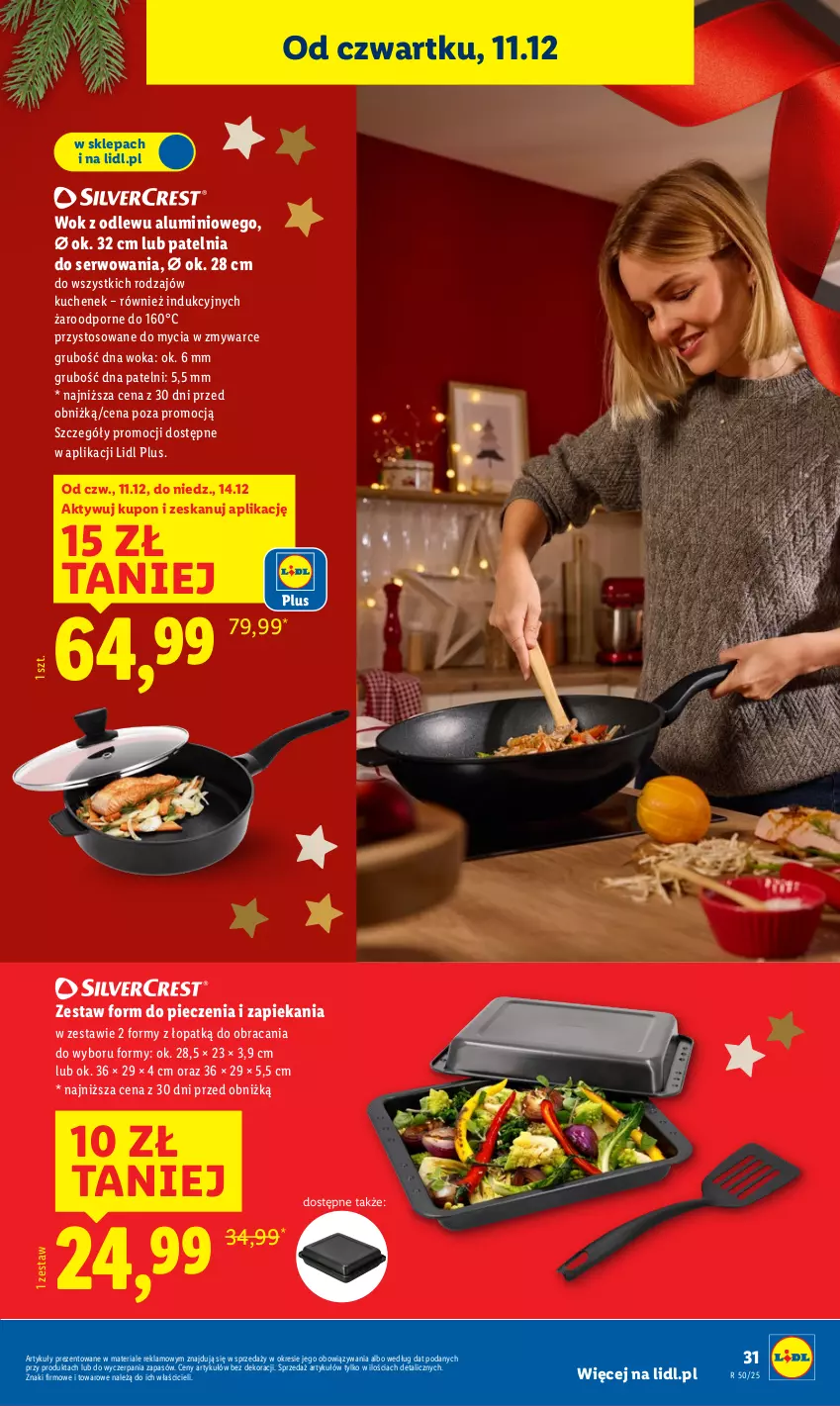 Gazetka promocyjna Lidl - GAZETKA - ważna 08.12 do 14.12.2025 - strona 39 - produkty: Patelnia, Piec, Por, Ser
