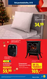 Gazetka promocyjna Lidl - GAZETKA - Gazetka - ważna od 14.12 do 14.12.2025 - strona 17 - produkty: Top, Sok, Kominek, Termowentylator, Poduszka, Mleko