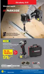 Gazetka promocyjna Lidl - GAZETKA - Gazetka - ważna od 14.12 do 14.12.2025 - strona 52 - produkty: Parkside, Top, Ser, Tarka, Monitor, Ogród, Akumulator