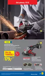 Gazetka promocyjna Lidl - GAZETKA - Gazetka - ważna od 14.12 do 14.12.2025 - strona 53 - produkty: Parkside, Top, Ser, Szlifierka kątowa, Szlifierka, Akumulator