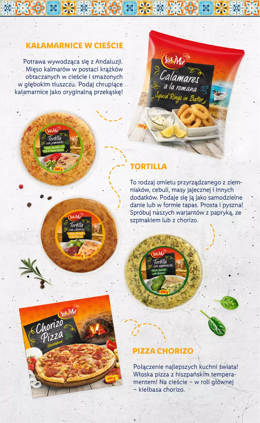 Gazetka promocyjna Lidl - KATALOG TAK SMAKUJE ŚWIAT - ważna 13.09 do 17.09.2021 - strona 3 - produkty: Gin, Kalmar, Kiełbasa, LG, Mięso, Pizza, Szpinak