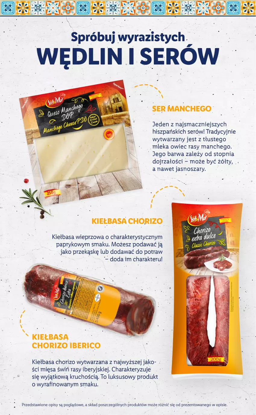 Gazetka promocyjna Lidl - KATALOG TAK SMAKUJE ŚWIAT - ważna 13.09 do 17.09.2021 - strona 4 - produkty: Kiełbasa, Ser, Top