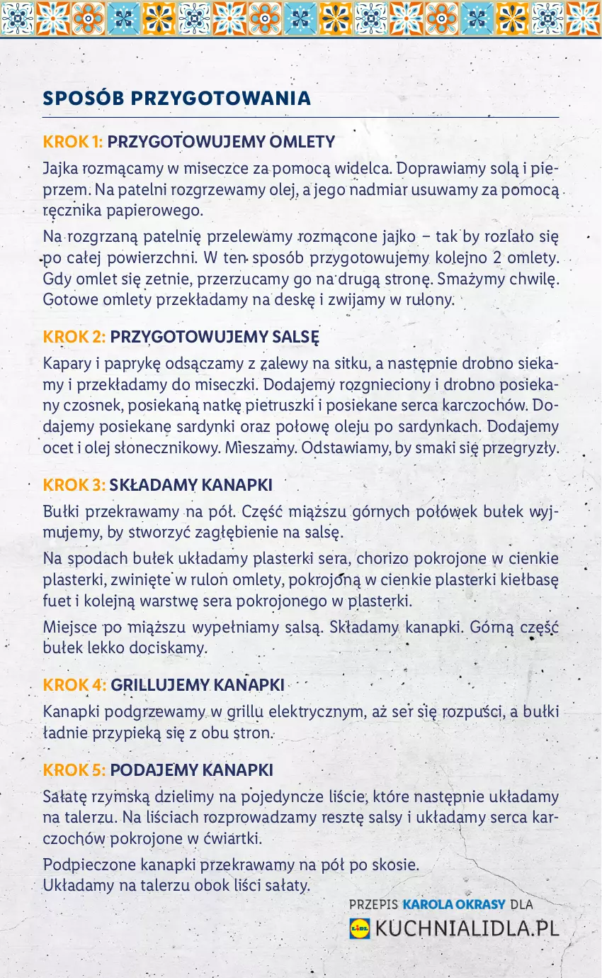 Gazetka promocyjna Lidl - KATALOG TAK SMAKUJE ŚWIAT - ważna 13.09 do 17.09.2021 - strona 7 - produkty: Czosnek, Grill, Gry, Kapary, Ocet, Olej, Olej słonecznikowy, Papier, Piec, Pieprz, Plasterki, Ręcznik, Sałat, Sardynki, Ser, Talerz