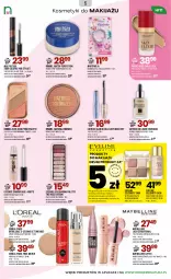 Gazetka promocyjna Drogerie Natura - Gazetka Drogerie Natura - Gazetka - ważna od 04.03 do 04.03.2026 - strona 5 - produkty: Makijaż, Palette, Podkład do twarzy, Eveline, Produkty do makijażu, Bell, Brit, Catrice, Sati, Maybelline, Tran, Tusz, Lack, Puder, Max Factor, Pierre René, Paleta, Bronzer, Bransoletka, Podkład, Fa