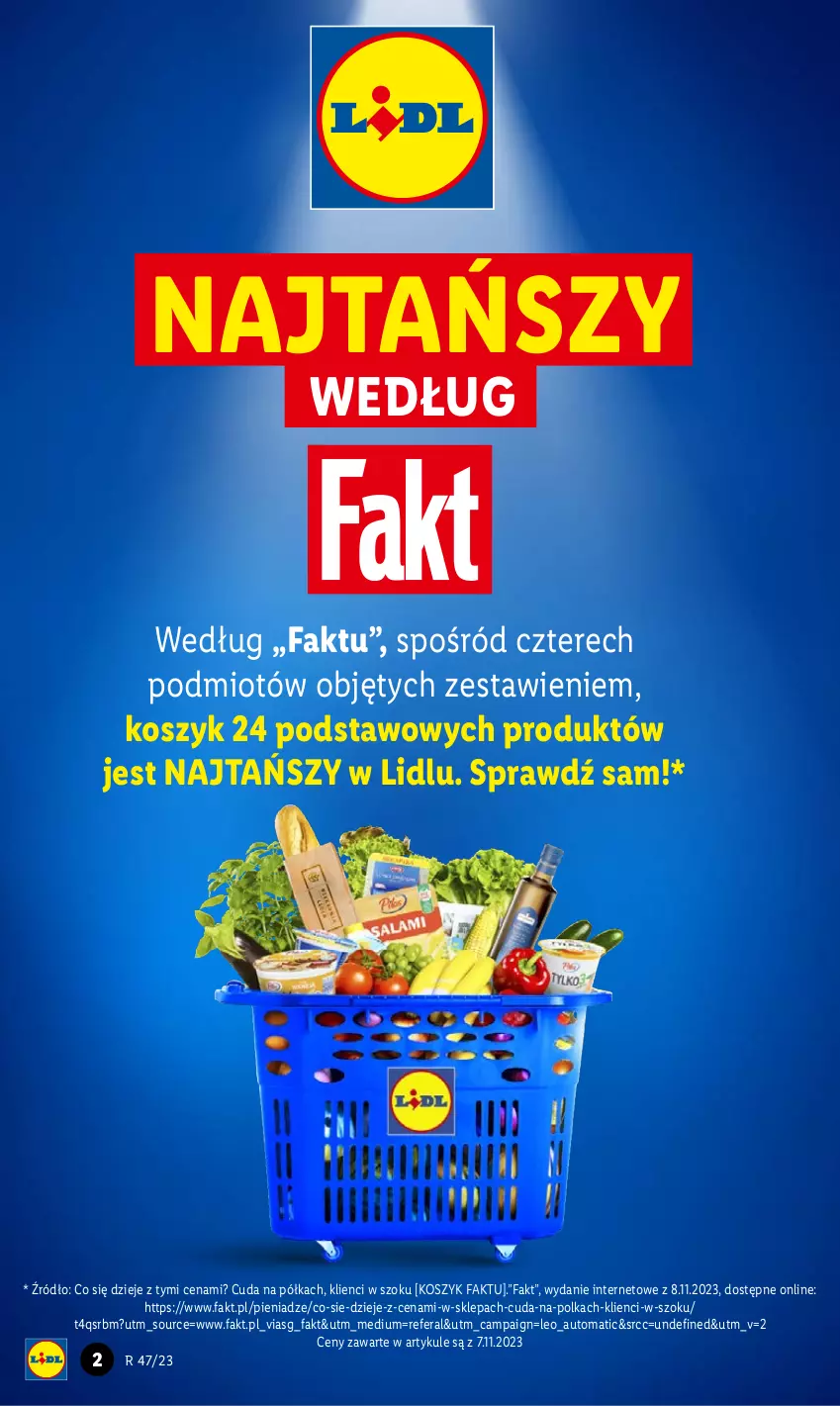 Gazetka promocyjna Lidl - GAZETKA - ważna 20.11 do 22.11.2023 - strona 2 - produkty: Fa, Kosz, Półka