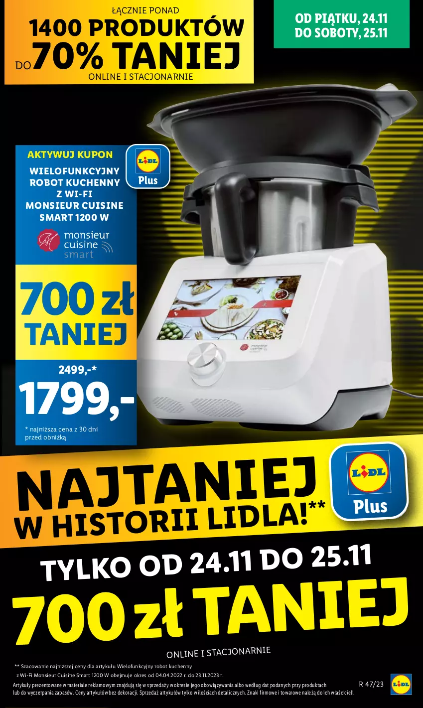 Gazetka promocyjna Lidl - GAZETKA - ważna 20.11 do 22.11.2023 - strona 5 - produkty: Robot