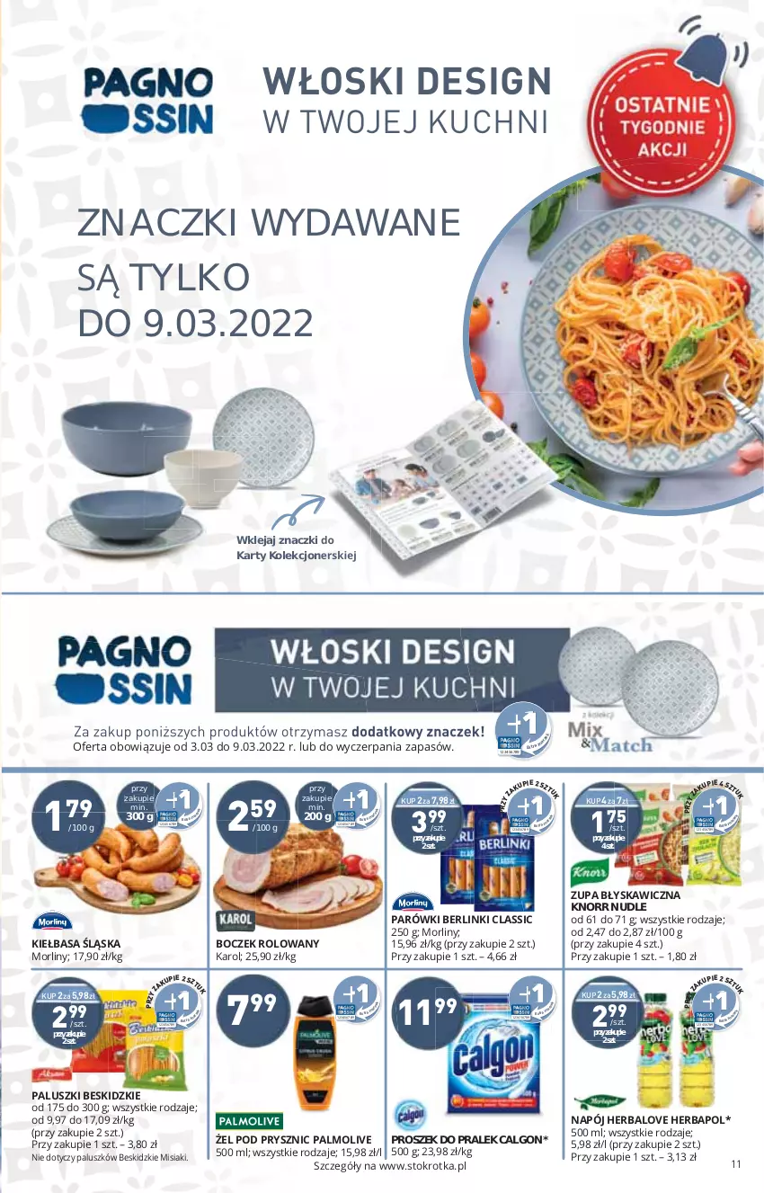 Gazetka promocyjna Stokrotka - Market - ważna 03.03 do 09.03.2022 - strona 11 - produkty: Calgon, Klej, Knorr, LG