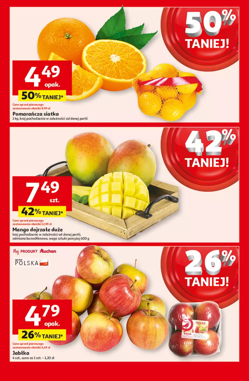 Gazetka promocyjna Auchan - Gazetka Pewność Niskich Cen Moje Auchan - ważna 07.11 do 13.11.2024 - strona 5 - produkty: Mango, Siatka, Waga