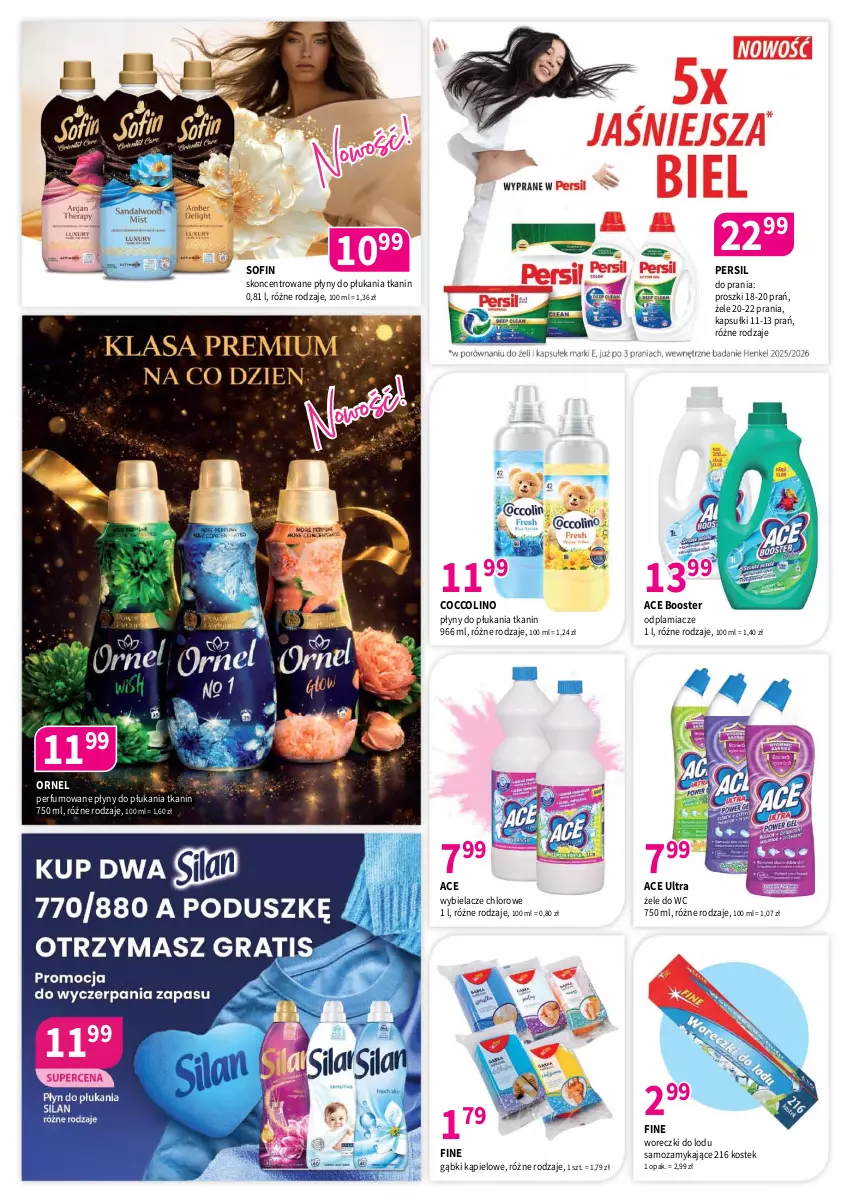 Gazetka promocyjna Drogerie Polskie - Gazetka - ważna 12.06 do 30.06.2026 - strona 7 - produkty: Booster, Coccolino, Odplamiacz, Perfum, Persil, Stek, Woreczki do lodu