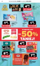 Gazetka promocyjna Netto - Artykuły spożywcze - Gazetka - ważna od 02.09 do 02.09.2023 - strona 4 - produkty: Produkty mrożone, Lody, Roller, Melon