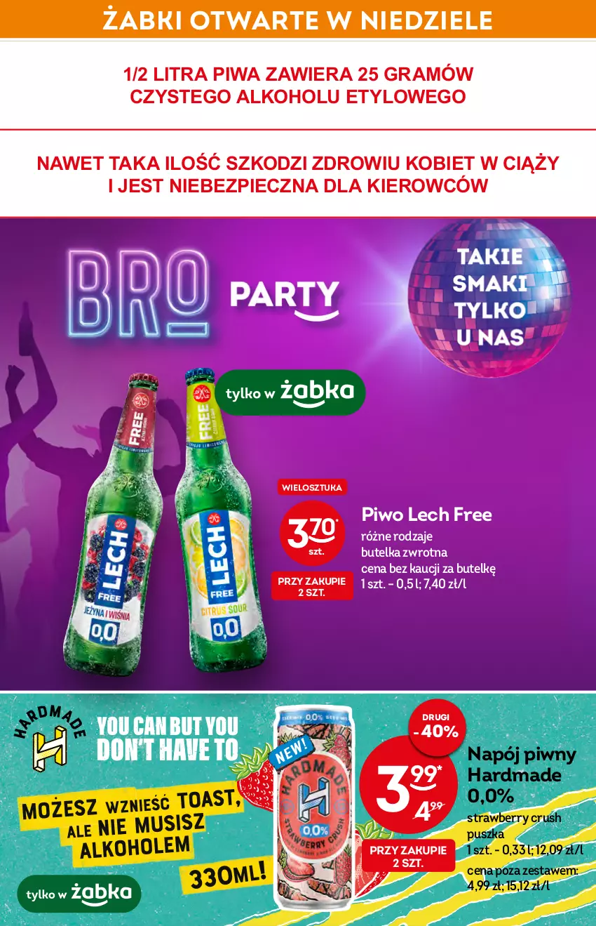 Gazetka promocyjna Żabka - ważna 11.05 do 17.05.2022 - strona 18 - produkty: Gra, Napój, Piec, Piwa, Piwo