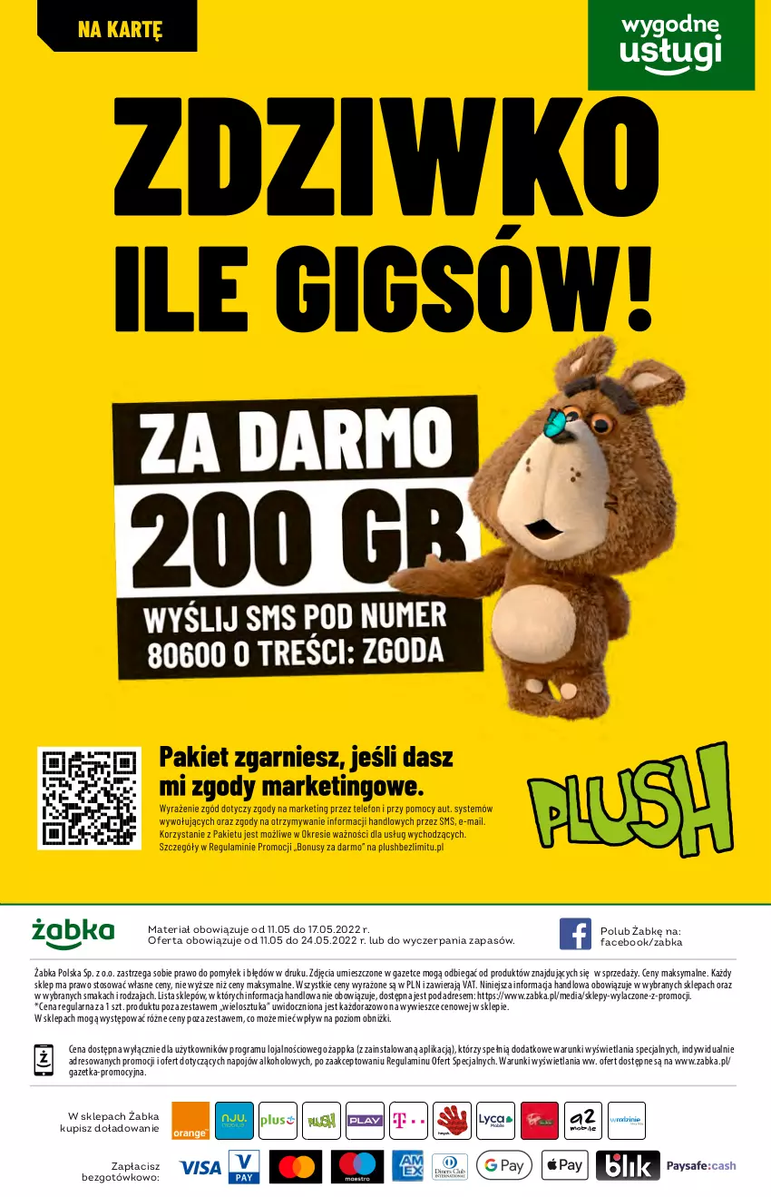 Gazetka promocyjna Żabka - ważna 11.05 do 17.05.2022 - strona 50 - produkty: Dres, Fa, Gra