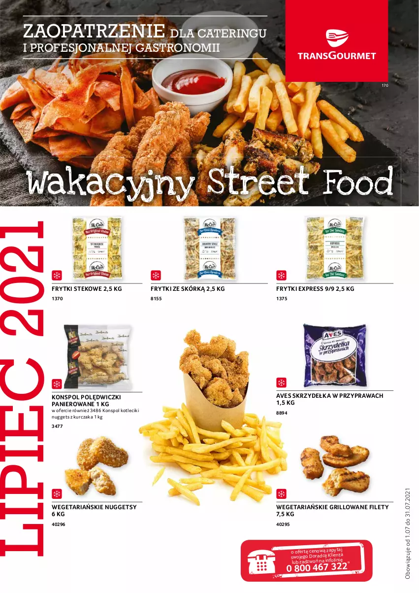 Gazetka promocyjna Selgros - Oferta gastronomiczna - ważna 24.06 do 07.07.2021 - strona 17 - produkty: Frytki, Grill, Kurczak, Nuggets z kurczaka, Piec, Polędwiczki panierowane, Stek