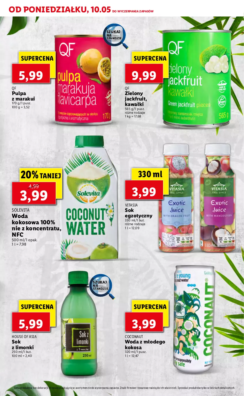 Gazetka promocyjna Lidl - TYDZIEŃ AZJATYCKI - ważna 10.05 do 15.05.2021 - strona 35 - produkty: House of Asia, Kawa, Kokos, Sok, Woda