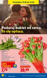 Gazetka promocyjna Lidl - GAZETKA - Gazetka - ważna od 14.02 do 14.02.2026 - strona 10 - produkty: Sok, Ser, Tulipan, Bukiet