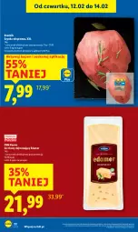 Gazetka promocyjna Lidl - GAZETKA - Gazetka - ważna od 14.02 do 14.02.2026 - strona 22 - produkty: Ser, Szynka wieprzowa, Szynka, Edam