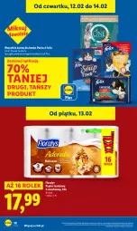 Gazetka promocyjna Lidl - GAZETKA - Gazetka - ważna od 14.02 do 14.02.2026 - strona 28 - produkty: Pur, Papier, Purina, Papier toaletowy, Felix, Flora