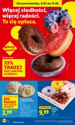 Gazetka promocyjna Lidl - GAZETKA - Gazetka - ważna od 14.02 do 14.02.2026 - strona 4 - produkty: Pączek, Nuty, Donut, LG