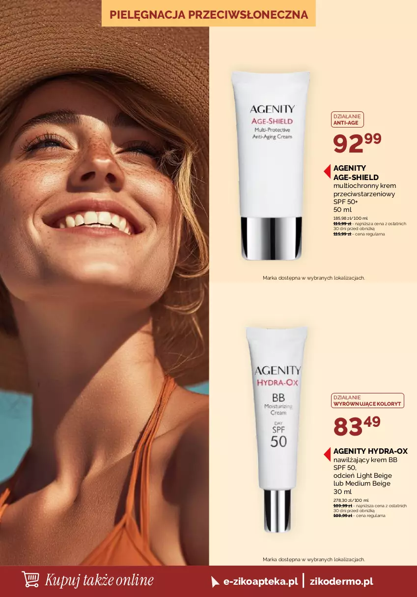 Gazetka promocyjna Ziko - Gazetka Ziko Dermo - ważna 07.05 do 20.05.2026 - strona 12 - produkty: Apteka, Bioderma, Body, Cień, Dezodorant, Emulsja, Krem bb, Makijaż, Nuxe, Ochronny krem, Por, Woda, Woda micelarna, Ziaja