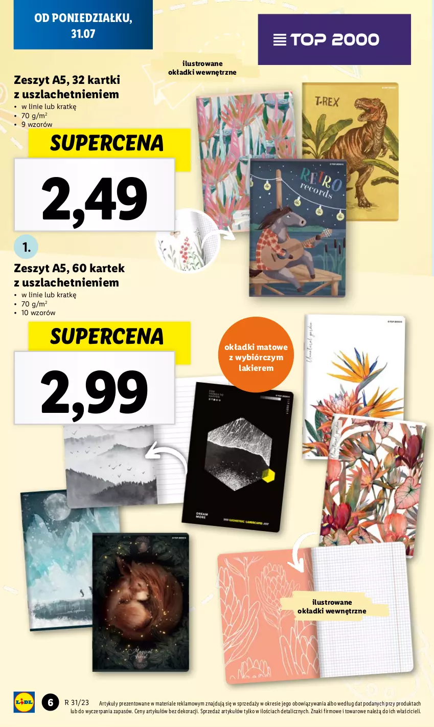 Gazetka promocyjna Lidl - GAZETKA - ważna 31.07 do 05.08.2023 - strona 6 - produkty: Lakier, Lustro