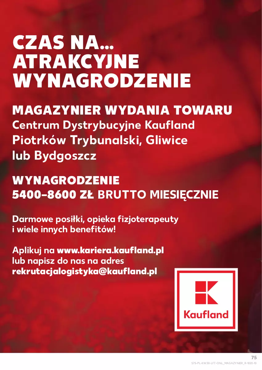 Gazetka promocyjna Kaufland - Gazetka tygodnia - ważna 25.07 do 31.07.2024 - strona 75 - produkty: Dres, O nas, Rum, Tera