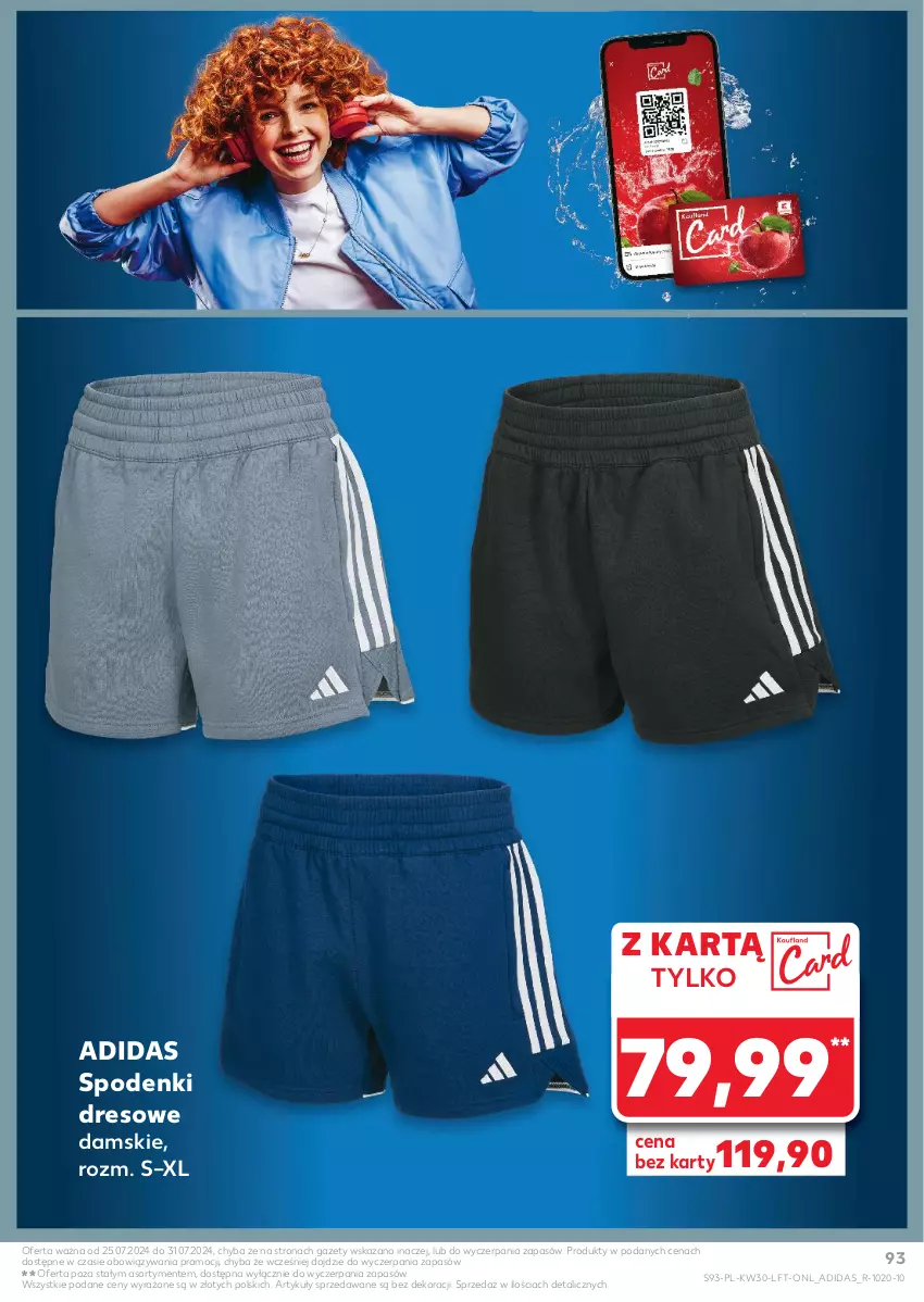 Gazetka promocyjna Kaufland - Gazetka tygodnia - ważna 25.07 do 31.07.2024 - strona 93 - produkty: Adidas, Dres