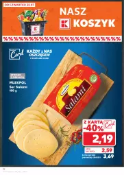 Gazetka promocyjna Kaufland - Gazetka tygodnia - Gazetka - ważna od 31.07 do 31.07.2024 - strona 32 - produkty: Ser, Salami, Kosz, Ser salami