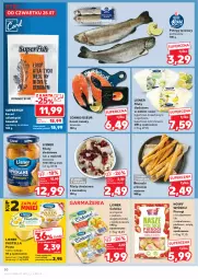 Gazetka promocyjna Kaufland - Gazetka tygodnia - Gazetka - ważna od 31.07 do 31.07.2024 - strona 50 - produkty: Sałatka, Pierogi, Sos, Pstrąg tęczowy, Jogurt, Pastella, Kawa, Sałatka warzywna, Wałek, Sałat, Pstrąg, Brzuszki z łososia, Lisner