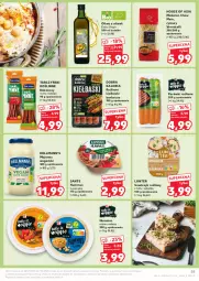 Gazetka promocyjna Kaufland - Gazetka tygodnia - Gazetka - ważna od 31.07 do 31.07.2024 - strona 55 - produkty: Majonez, Makaron, Hummus, Ryż, Mus, Gin, Parówki, House of Asia, Tofu, Sante, Tarczyński, Roślinne kiełbaski, Oliwa z oliwek, Kabanos, Roślinne kabanosy, Hellmann’s