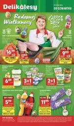 Gazetka promocyjna Delikatesy Centrum - Franczyza DC12 Czwartek - Gazetka - ważna od 25.03 do 25.03.2026 - strona 1 - produkty: Kurczak, Warzywa, Rum, Por, Filet z piersi kurczaka, Rama, Zott, Bonduelle, Coca-Cola, Tran, Dron, Czekolada, Fanta, Sprite, Napój, Milka, Fa