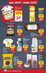 Gazetka promocyjna Aldi - Pełna oferta - Gazetka - ważna od 26.01 do 26.01.2025 - strona 12 - produkty: Serek puszysty, Top, Ser, Salami, Piątnica, Müllermilch, Serek, Müller, Napój mleczny, Danio, Ser salami, Napój, Mleko