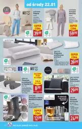 Gazetka promocyjna Aldi - Pełna oferta - Gazetka - ważna od 26.01 do 26.01.2025 - strona 22 - produkty: Top, Chia, Poduszka dekoracyjna, Karp, Cappuccino, Poduszka, Lanki, Piżama, HP, Fa