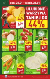 Gazetka promocyjna Aldi - Pełna oferta - Gazetka - ważna od 26.01 do 26.01.2025 - strona 6 - produkty: Cebula, All Seasons, Warzywa, Ziemniaki, Pomidory