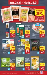 Gazetka promocyjna Aldi - Pełna oferta - Gazetka - ważna od 26.01 do 26.01.2025 - strona 9 - produkty: Sałatka, All Seasons, Warzywa, Frosta, Sos, Pstrąg tęczowy, Parówki, Stek, Kawa, Filet z mintaja, Golden Seafood, Sałat, Kalmar, Pstrąg, Mintaj, Kalmary, Surimi