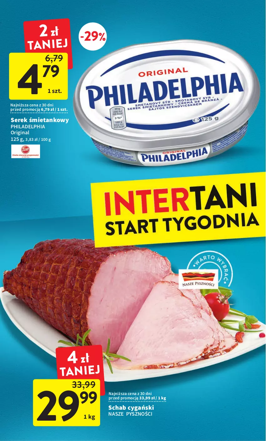 Gazetka promocyjna Intermarche - Gazetka Intermarche - ważna 12.01 do 18.01.2023 - strona 38 - produkty: Gin, Philadelphia, Ser, Serek