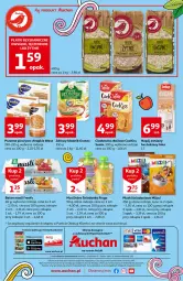 Gazetka promocyjna Auchan - Rysuje się pyszne śniadanie Hipermarkety - Gazetka - ważna od 01.09 do 01.09.2021 - strona 3 - produkty: Piec, Ser, Mus, Gra, Inka, Chrupki, Tera, Sante, Pieczywo chrupkie, Pieczywo, Baton, Danio, Wasa, Napój, Oleo, Milzu, Fa