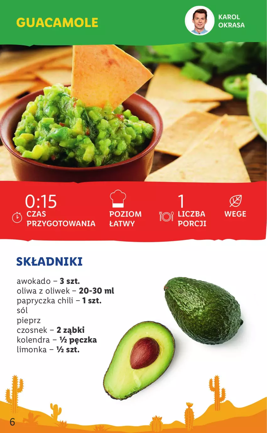 Gazetka promocyjna Lidl - KATALOG MEKSYK - ważna 11.08 do 13.08.2022 - strona 6 - produkty: Amol, Czosnek, Kolendra, Limonka, Oliwa z oliwek, Pieprz, Sól