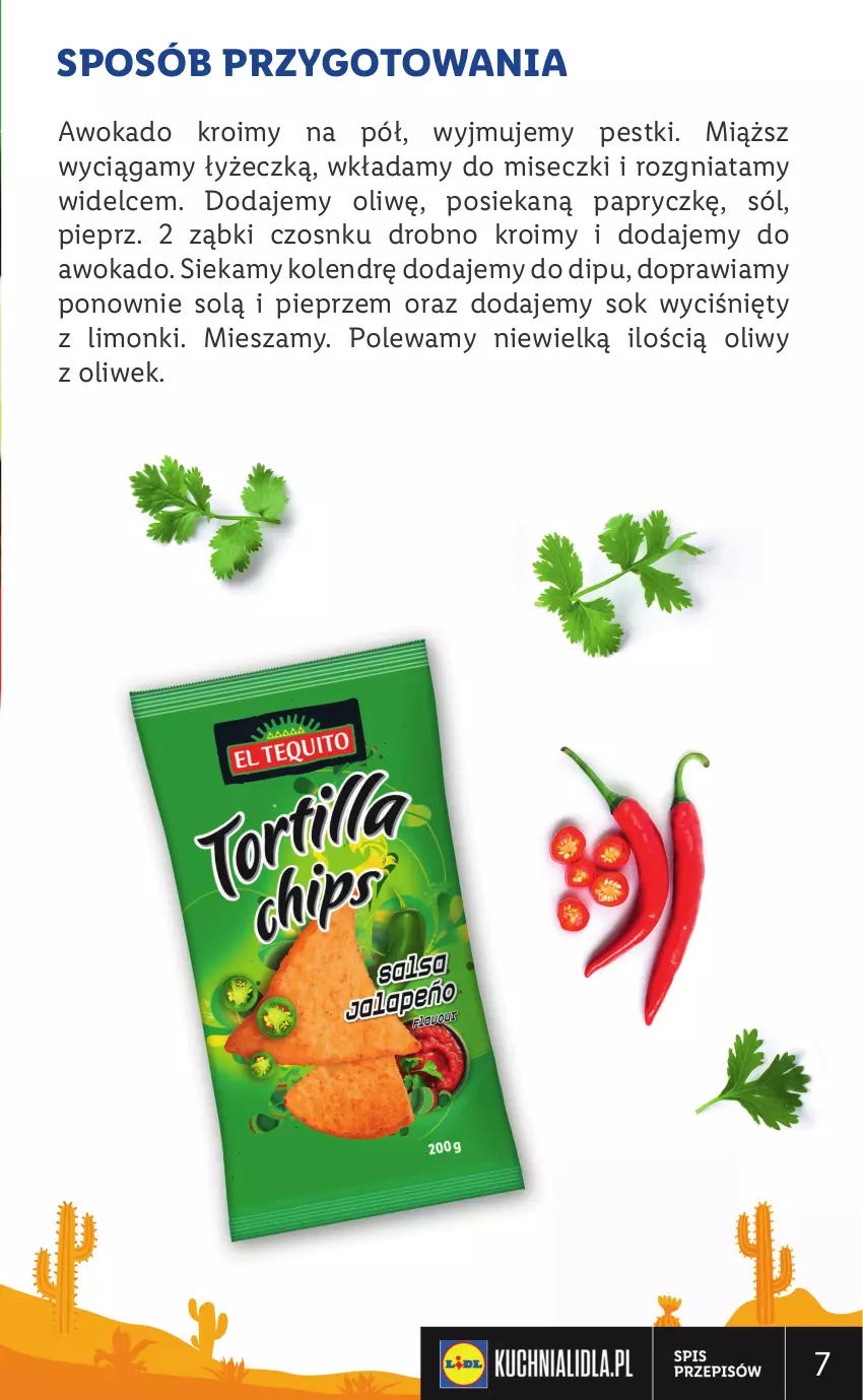 Gazetka promocyjna Lidl - KATALOG MEKSYK - ważna 11.08 do 13.08.2022 - strona 7 - produkty: Pieprz, Sok, Sól