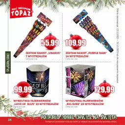 Gazetka promocyjna Topaz - Gazetka - Gazetka - ważna od 31.12 do 31.12.2023 - strona 26 - produkty: Pur, Wyrzutnia, Strzałów, Fa