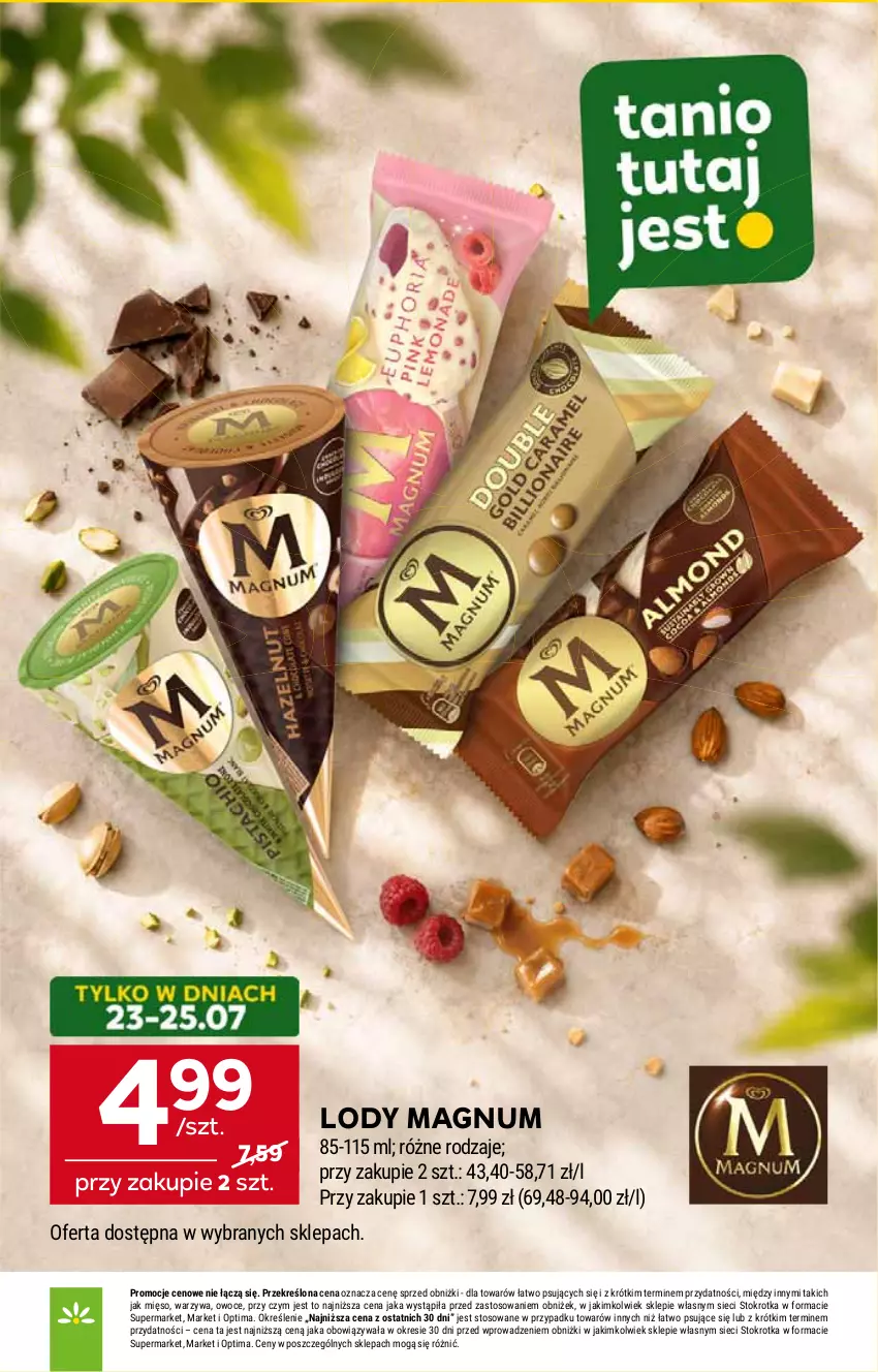 Gazetka promocyjna Stokrotka - Supermarket - ważna 23.07 do 29.07.2026 - strona 11 - produkty: HP, Lody