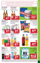 Gazetka promocyjna Stokrotka - Supermarket - Gazetka - ważna od 29.07 do 29.07.2026 - strona 41 - produkty: Piwa, Piwo, Sok pomarańczowy, Książęce, Nałęczowianka, Warzywa, Sok, Mus, Koc, Gra, Napój energetyczny, Chipsy, Coca-Cola, Tyskie, Lack, Optima, Crunchips, Oshee, Fanta, Owoce, Woda, Sprite, Okocim, Napój, Mięso, Grejpfrut, Hortex, Fa