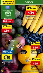 Gazetka promocyjna Lidl - GAZETKA - Gazetka - ważna od 21.09 do 21.09.2024 - strona 20 - produkty: Banany, Ser, Winogrona, Owoce, Chleb, Wino, Mango, Melon