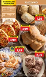 Gazetka promocyjna Lidl - GAZETKA - Gazetka - ważna od 21.09 do 21.09.2024 - strona 22 - produkty: Piec, Por, Gin, Rogal, Pieczywo, Pizzerina, Chleb, Donut, Bułka