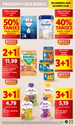 Gazetka promocyjna Lidl - GAZETKA - Gazetka - ważna od 21.09 do 21.09.2024 - strona 49 - produkty: HiPP, Ryż, Por, Mus, Gra, Gerber, BoboVita, Owsianka, Sport, Smoothie, Dzieci, BEBILON, Hipp Bio