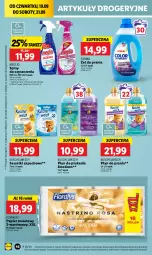 Gazetka promocyjna Lidl - GAZETKA - Gazetka - ważna od 21.09 do 21.09.2024 - strona 50 - produkty: Płyn do prania, Spray do czyszczenia, Papier, Papier toaletowy, Płyn do płukania, Flora