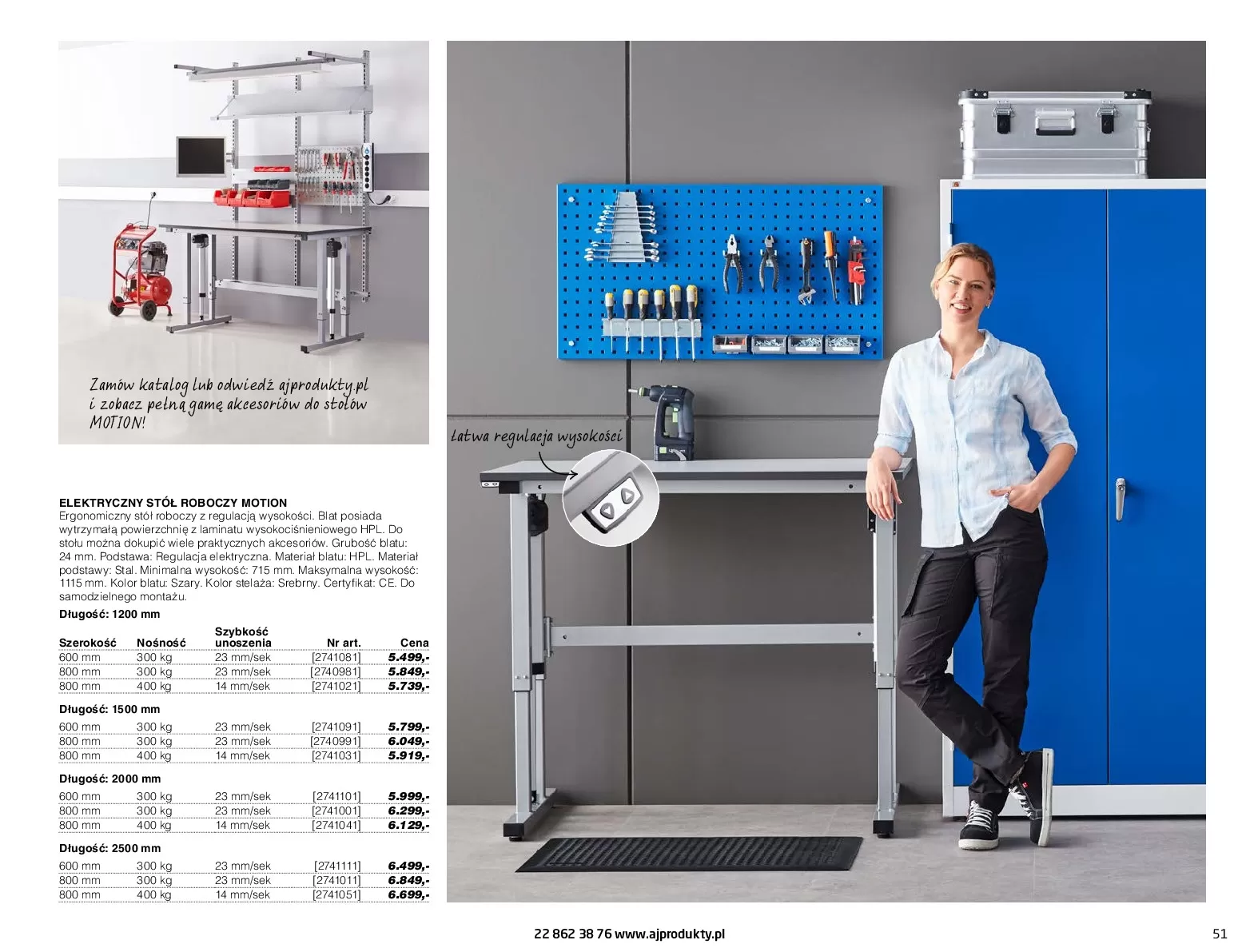 Gazetka promocyjna AJ Produkty - Biuro, Przemysł, Magazyna - ważna 01.01 do 31.12.2020 - strona 51