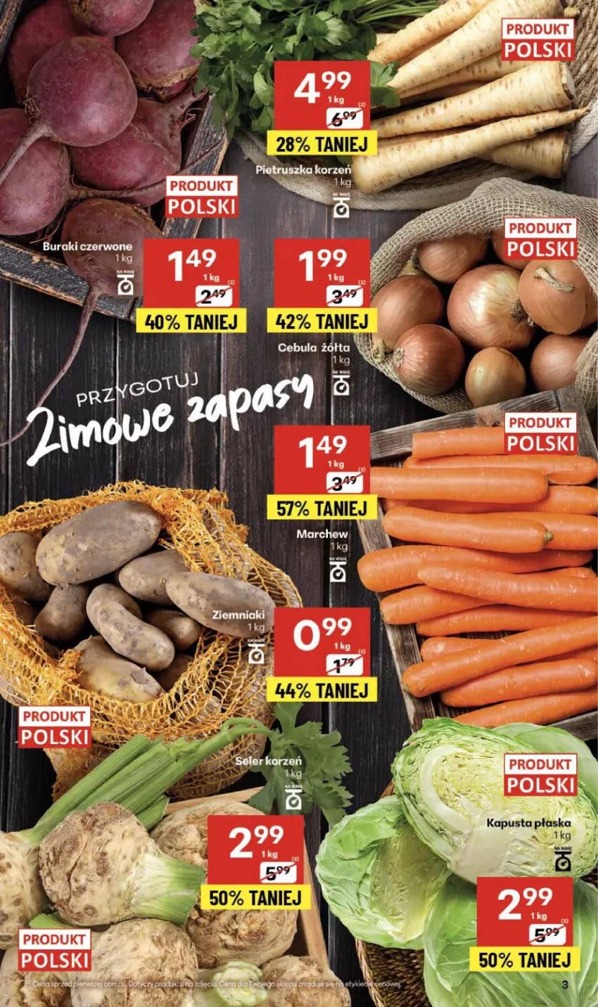 Gazetka promocyjna Delikatesy Centrum - Franczyza DC44 Czwartek - ważna 30.10 do 05.11.2025 - strona 3 - produkty: Cebula