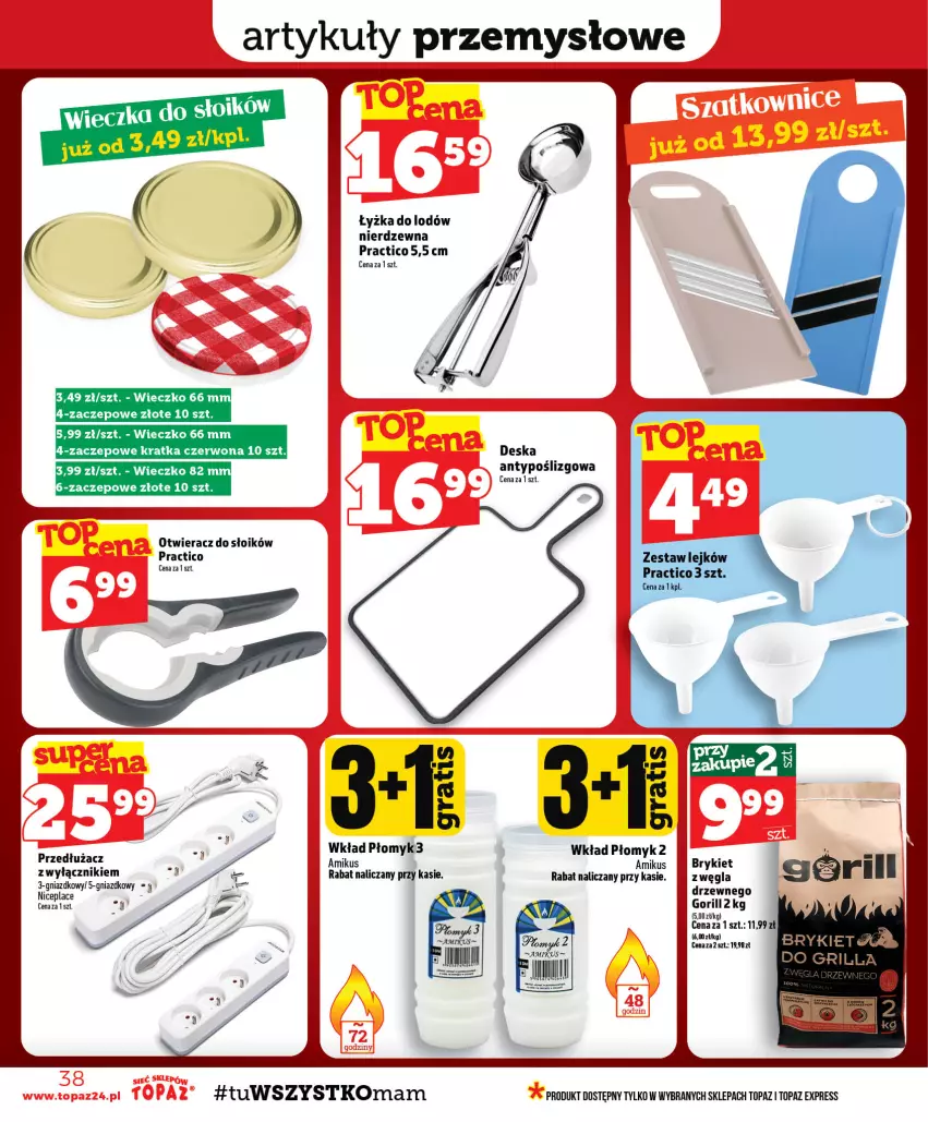 Gazetka promocyjna Topaz - Gazetka - ważna 20.08 do 26.08.2026 - strona 38 - produkty: Otwieracz, Top