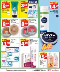 Gazetka promocyjna Topaz - Gazetka - Gazetka - ważna od 26.08 do 26.08.2026 - strona 35 - produkty: Nivea Men, Top, Pur, Gin, Bell, Tampony, Joanna, Cleanic, Bella, Wkładki, Mango, Nivea, Fa